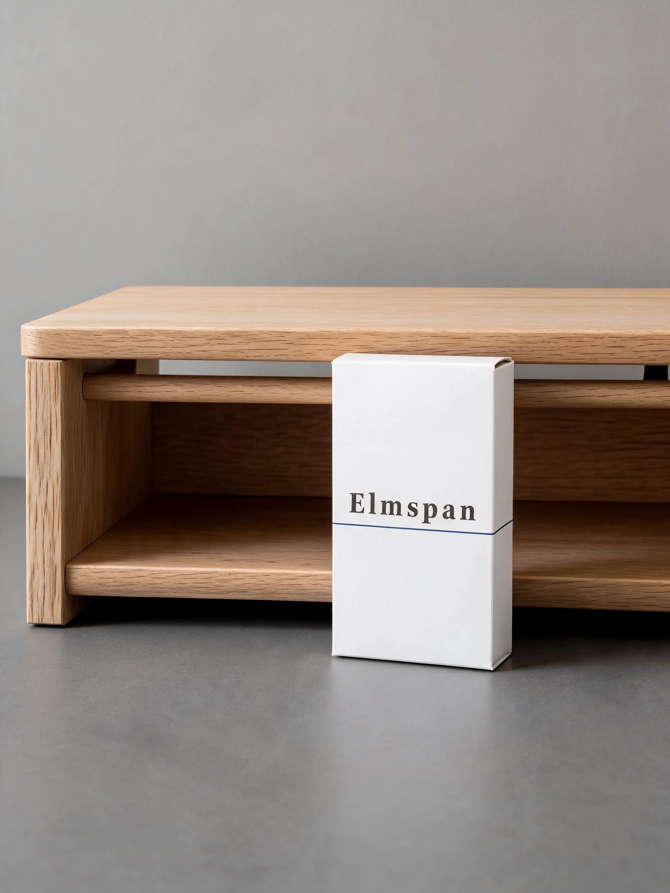 Oak Monitor Stand